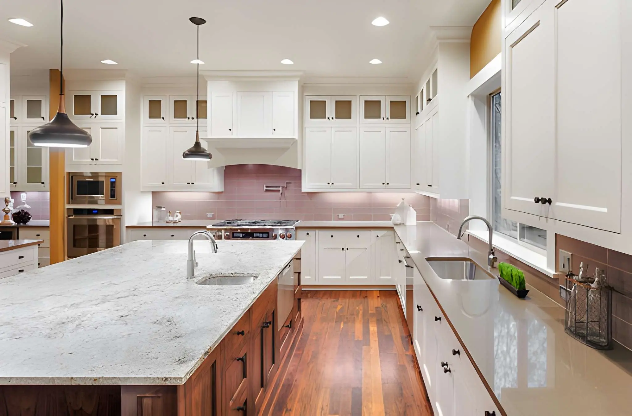 Newly renovated kitchen in Hidden Hills by HomeSense Construction & Remodeling, highlighting craftsmanship of a General Contractor in Hidden Hills